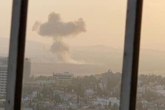 Nga, Iran lên án gay gắt cuộc không kích của Israel vào sân bay ở Syria