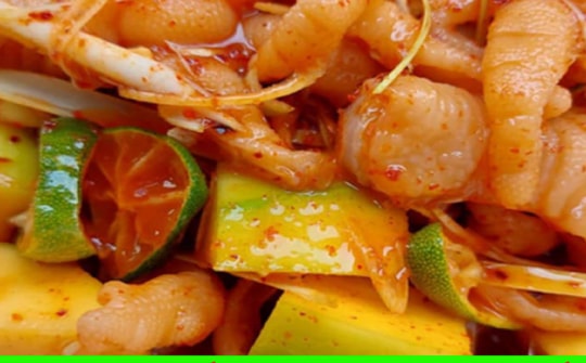 Ngon giòn sần sật như chân gà, vừa ăn chơi chơi lại vừa bổ cho khớp xương