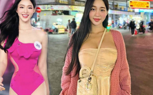 Cô gái có vẻ đẹp "thần tiên tỷ tỷ" nổi bật với váy tôn vòng 1 đi chơi chợ đêm Đà Lạt