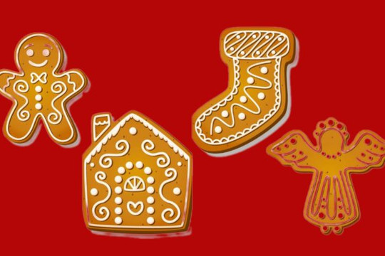 Trắc nghiệm: Chiếc bánh quy gừng tiết lộ cách bạn tận hưởng mùa lễ Giáng sinh