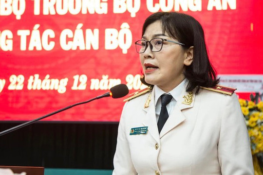 Chân dung nữ Thiếu tướng Tân Phó Giám đốc Công an Đắk Lắk