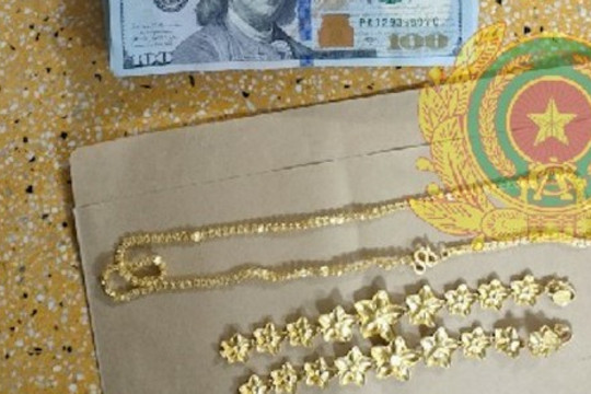 Truy bắt nhanh kẻ trộm vàng, USD trị giá 420 triệu đồng