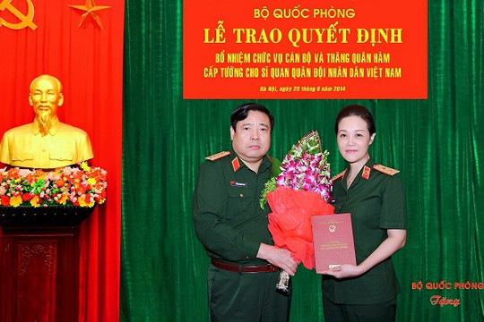 Chân dung nữ Trung tướng đầu tiên của Quân đội Nhân dân Việt Nam