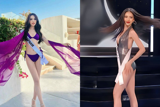 Những màn người đẹp Việt trình diễn áo tắm nổi bật 2023: Mỹ nhân "đầu lắc lư" gây bàn tán nhiều nhất