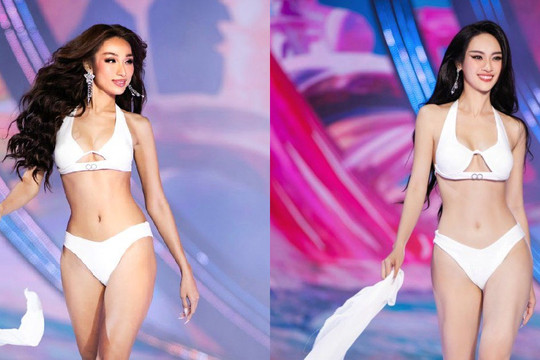 Bán kết Miss Cosmo Vietnam: Thí sinh run cầm cập vì diễn bikini giữa Đà Lạt 14ºC