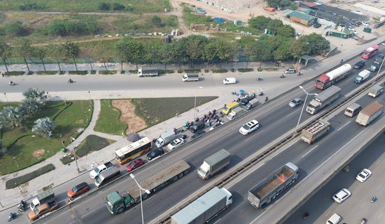 Hiện trạng tuyến đường nối Xa La đến Kim Giang trước khi được xây dựng rộng 30m
