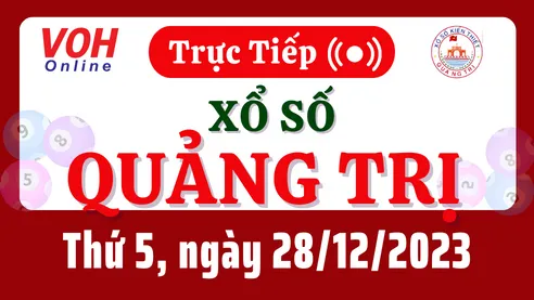 XSQT 28/12 - Kết quả xổ số Quảng Trị hôm nay thứ 5 ngày 28/12/2023