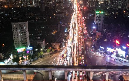 Hà Nội: Dân về quê nghỉ Tết Dương lịch, đường vành đai 3 ùn tắc từ chiều đến đêm