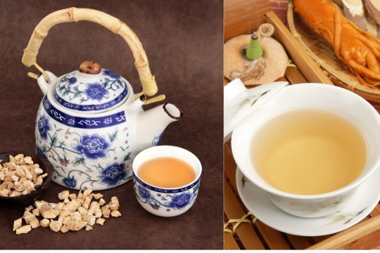 Trà đảng sâm giúp bổ phế giảm ho