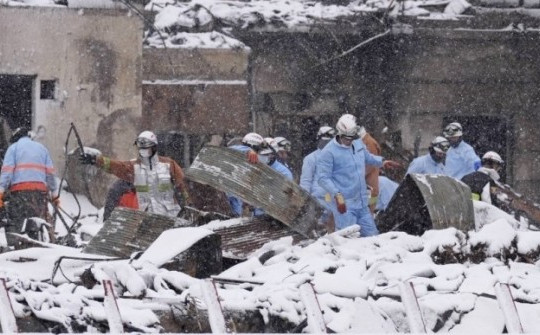 Nhật Bản: Số người chết do thảm họa động đất tăng mạnh, tuyết rơi dày gây ra lo ngại mới