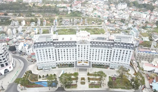 Cận cảnh khách sạn 5 sao lớn nhất Đà Lạt xây vượt phép 4.450m2