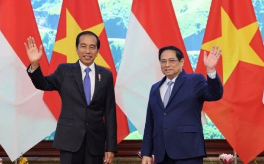 Thủ tướng Phạm Minh Chính hội kiến Tổng thống Indonesia Joko Widodo