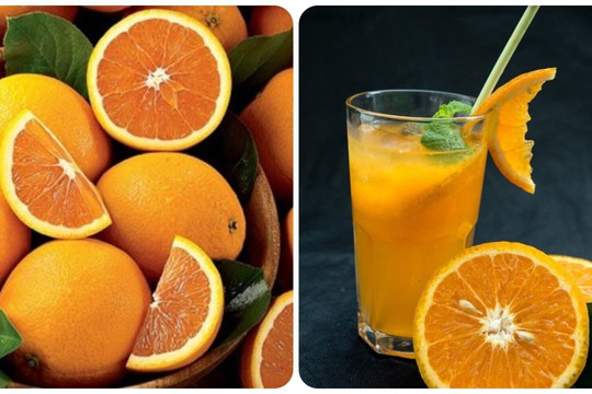 Những lợi ích nhận được khi uống nước cam tươi mỗi ngày