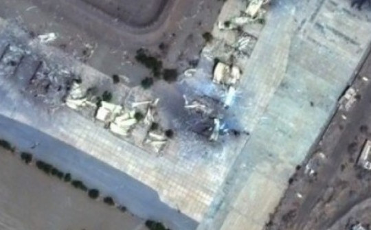 Hình ảnh vệ tinh tiết lộ thiệt hại ở Yemen sau khi bị tên lửa Tomahawk của Mỹ tấn công