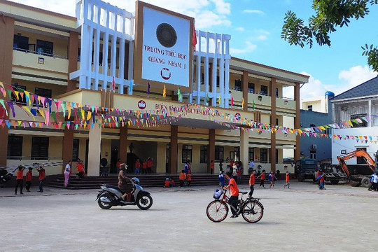 Dừng dạy liên kết tăng cường Toán, Tiếng Việt ở huyện Quảng Xương, Thanh Hóa