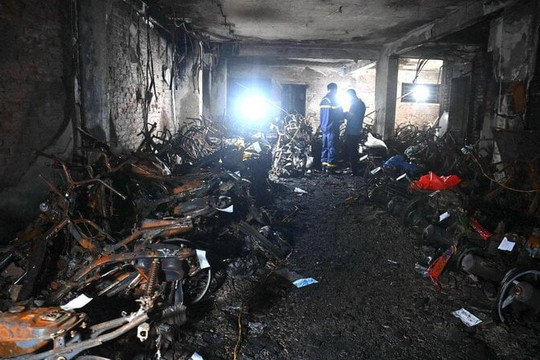 Công an Hà Nội thông tin việc điều tra vụ cháy chung cư mini 56 người tử vong