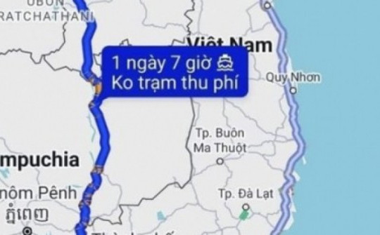 Thực hư chuyện đi qua Lào, Campuchia để né BOT nhanh, rẻ hơn cao tốc