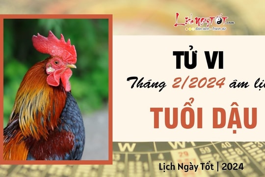 Tử vi tháng 2/2024 tuổi Dậu âm lịch: Tháng mới nhiều biến động, kế hoạch đảo lộn