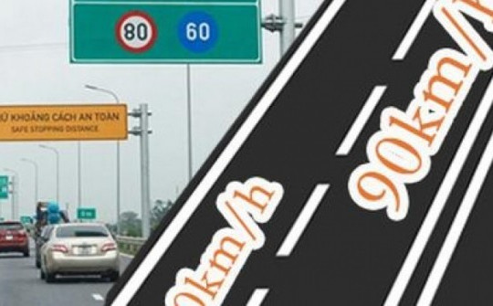 Infographic: 9 tuyến cao tốc 4 làn hạn chế có thể nâng tốc độ tối đa 90 km/h