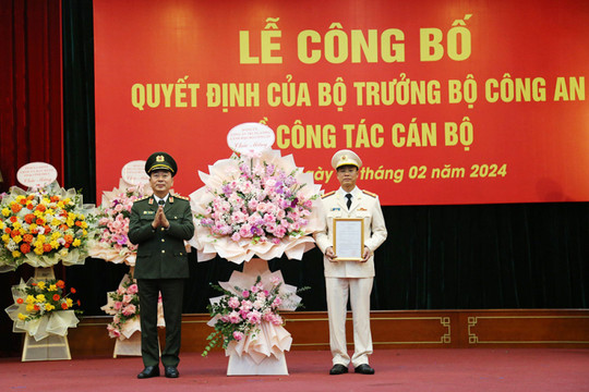 Đại tá Thân Văn Hải được bổ nhiệm làm Giám đốc Công an tỉnh Vĩnh Phúc