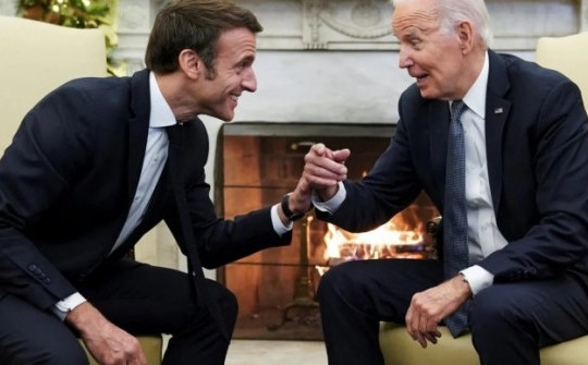 Ông Biden nhầm Tổng thống Pháp Macron với người đã qua đời