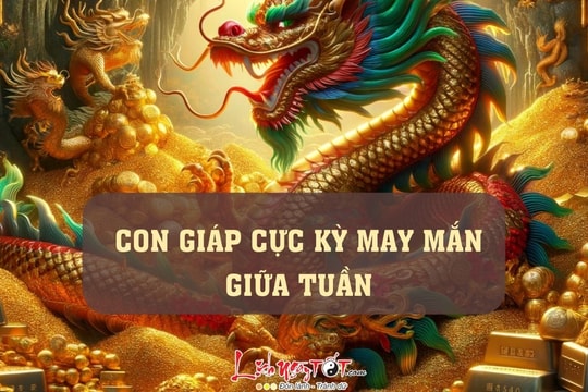 Giữa tuần từ ngày 7-9/2: Top 4 tuổi được Thần Tài ưu ái, tha hồ hứng Bạc Vàng, kịp đón Tết dư dả, tiền bạc rủng rỉnh