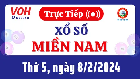 XSMN 8/2, Trực tiếp xổ số miền Nam thứ 5 ngày 8/2/2024