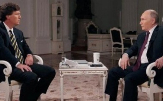 Cuộc phỏng vấn Tổng thống Nga của nhà báo Mỹ thu hút 150 triệu lượt xem trong một ngày