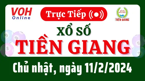 XSTG 11/2 - Kết quả xổ số Tiền Giang hôm nay chủ nhật ngày 11/2/2024