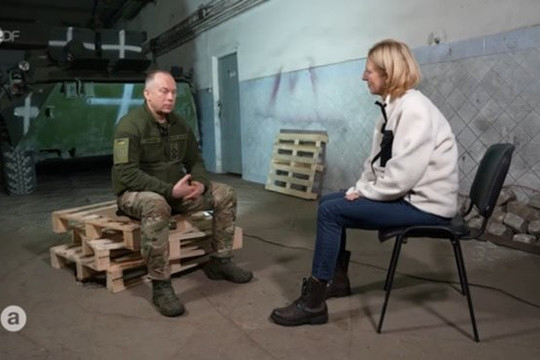 Tư lệnh quân đội Ukraine tiết lộ thay đổi lớn trong chiến lược