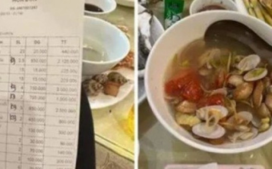 Bị tố 'chặt chém' dịp Tết, chủ nhà hàng hải sản ở Quảng Ninh nói gì?
