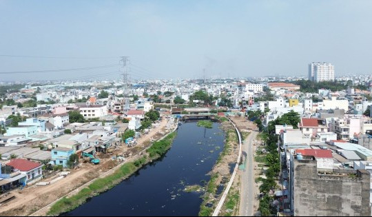 Tiến độ dự án cải tạo kênh Tham Lương - Bến Cát - rạch Nước Lên 8.200 tỷ đồng tại TP HCM