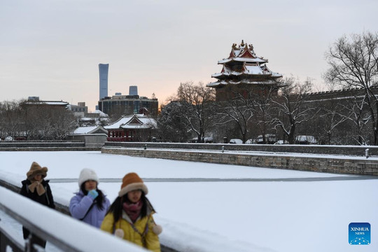 Thưởng ngoạn 'vẻ đẹp tuyết' ở Bắc Kinh
