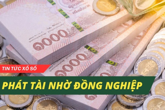 “Ké lộc” đồng nghiệp, trúng số tiền tỷ