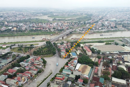 Hình ảnh cầu Đuống mới sau 8 tháng khởi công