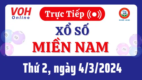 XSMN 4/3, Trực tiếp xổ số miền Nam thứ 2 ngày 4/3/2024