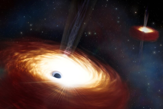Các nhà thiên văn đo được cặp lỗ đen lớn nhất từng được biết tới