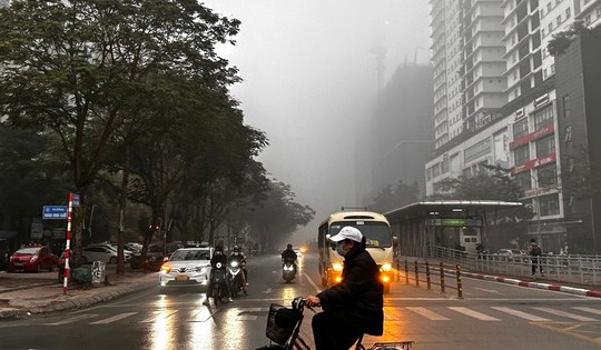 Hà Nội ô nhiễm không khí nhất thế giới sáng nay
