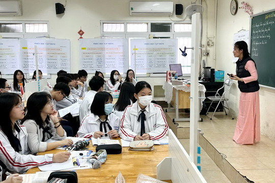 Hà Nội khai mạc hội thi giáo viên dạy giỏi thành phố cấp THPT