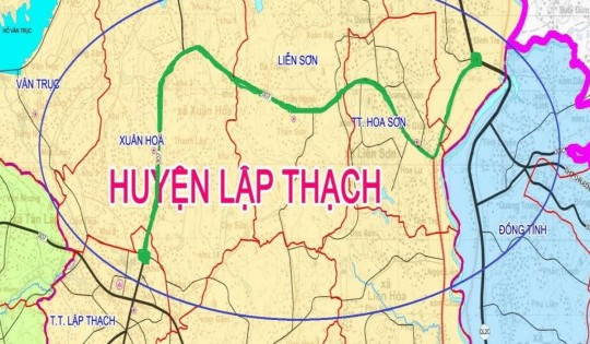 Vĩnh Phúc: Mở rộng đường huyết mạch nối thị trấn Lập Thạch với quốc lộ 2C, có đoạn gấp 3,5 lần