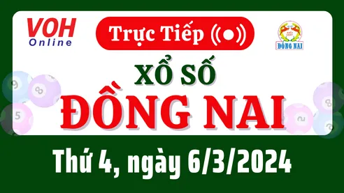 XSDN 6/3 - Kết quả xổ số Đồng Nai hôm nay thứ 4 ngày 6/3/2024