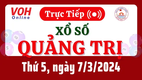 XSQT 7/3 - Kết quả xổ số Quảng Trị hôm nay thứ 5 ngày 7/3/2024