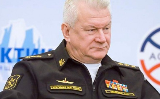 Báo Nga: Moscow thay thế Tư lệnh hải quân