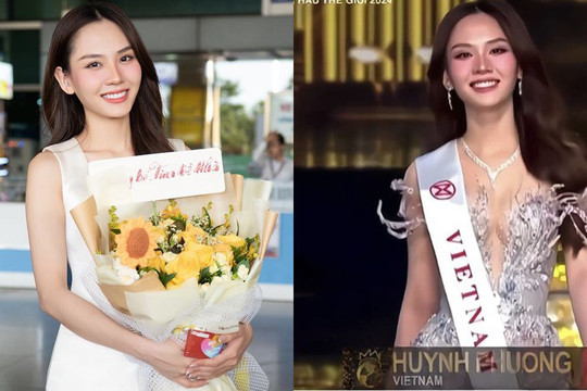 Hoa hậu Mai Phương nói gì khi dừng chân ở Top 40 Miss World