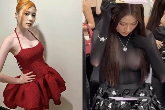 Em gái Trấn Thành mặc cúp ngực, xuyên thấu táo bạo sau khi giảm thành công 12kg