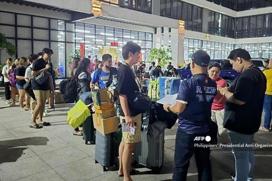 Giải cứu 57 người Việt bị ép làm việc phi pháp tại Philippines