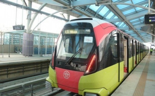 Tàu metro Nhổn- Ga Hà Nội chạy thử hết tháng 4, chở khách từ tháng 7-2024