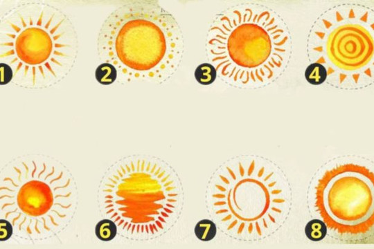 Trắc nghiệm: Biểu tượng Mặt trời tiết lộ gì đặc điểm nổi bật của bạn?