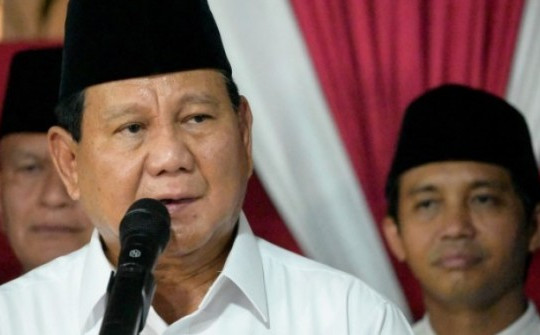 Bộ trưởng Quốc phòng Indonesia Prabowo Subianto đắc cử tổng thống