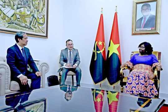 Sớm ký lại Hiệp định hợp tác giáo dục Việt Nam – Angola
